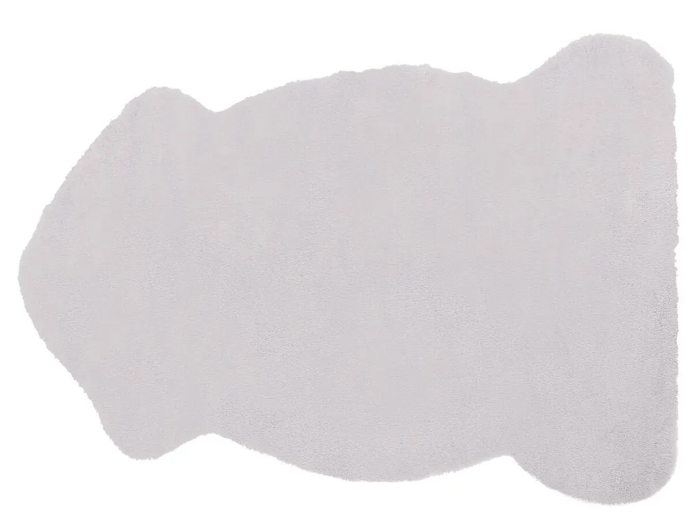 Alfombra de pelo sintético UNDARA Beige 60 x 90 cm - Textil