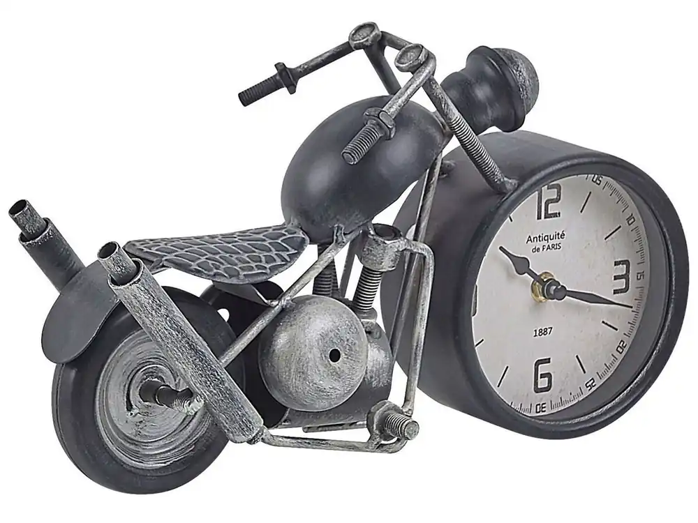 Reloj BERNO 30 cm Metal Negro - Decoración