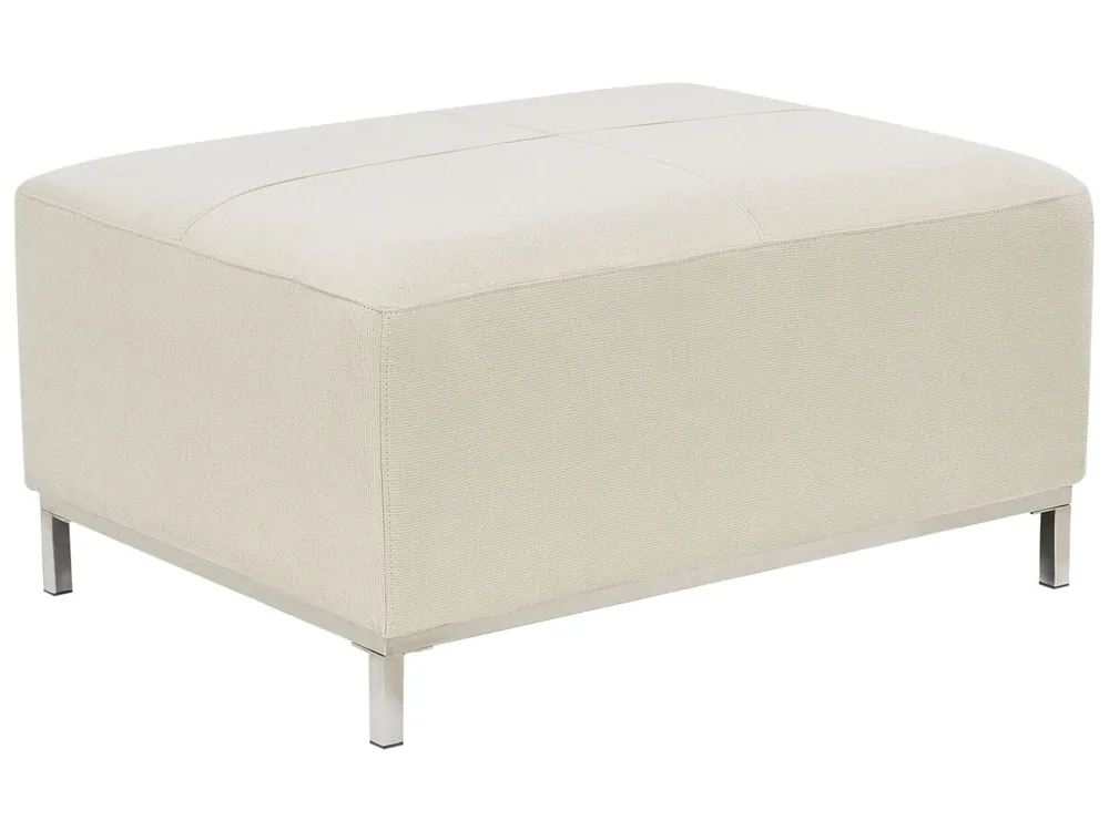 Otomana OSLO Tela Beige - Sofás sillones puffs