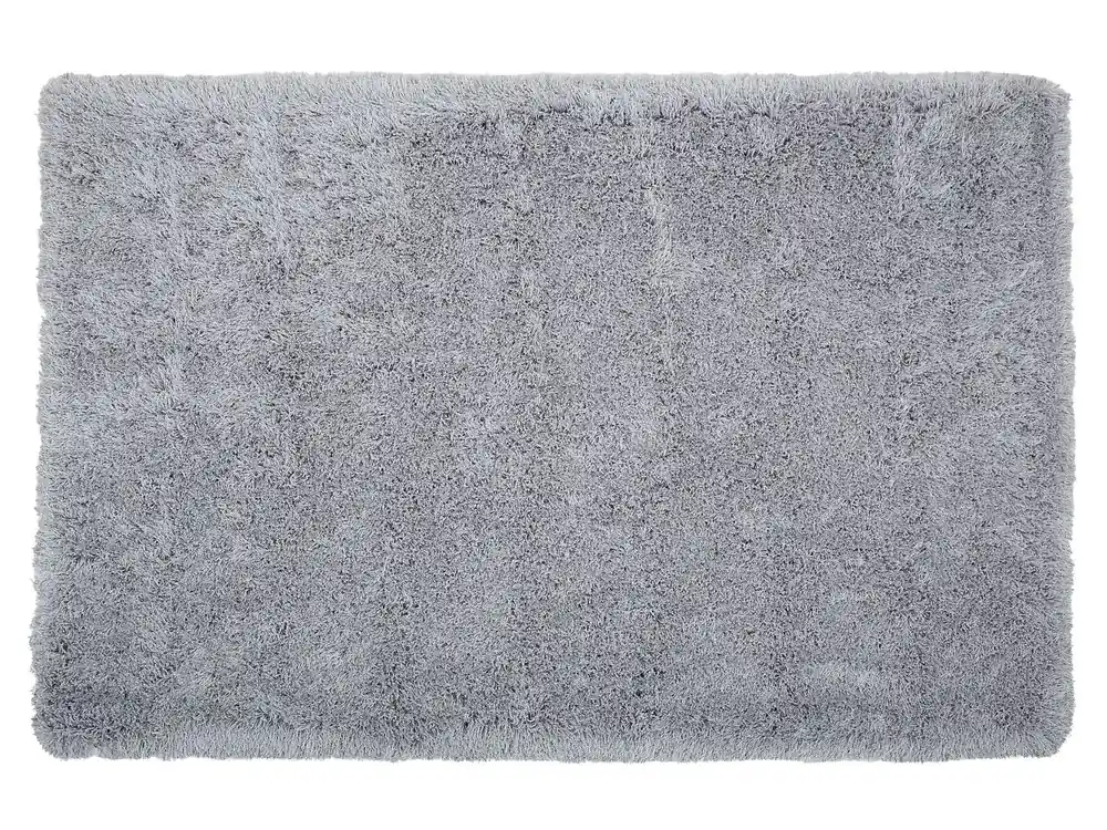 Alfombra de pelo largo CIDE Gris claro 160 x 230 cm - Textil