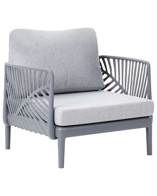 Sillón de jardín SATURNIA Gris