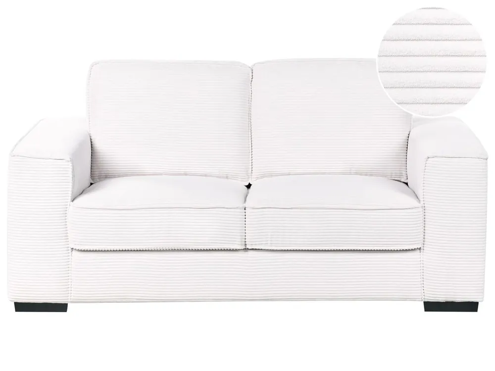 VIKRAN Pana Blanco 2 plazas - Sofás sillones puffs