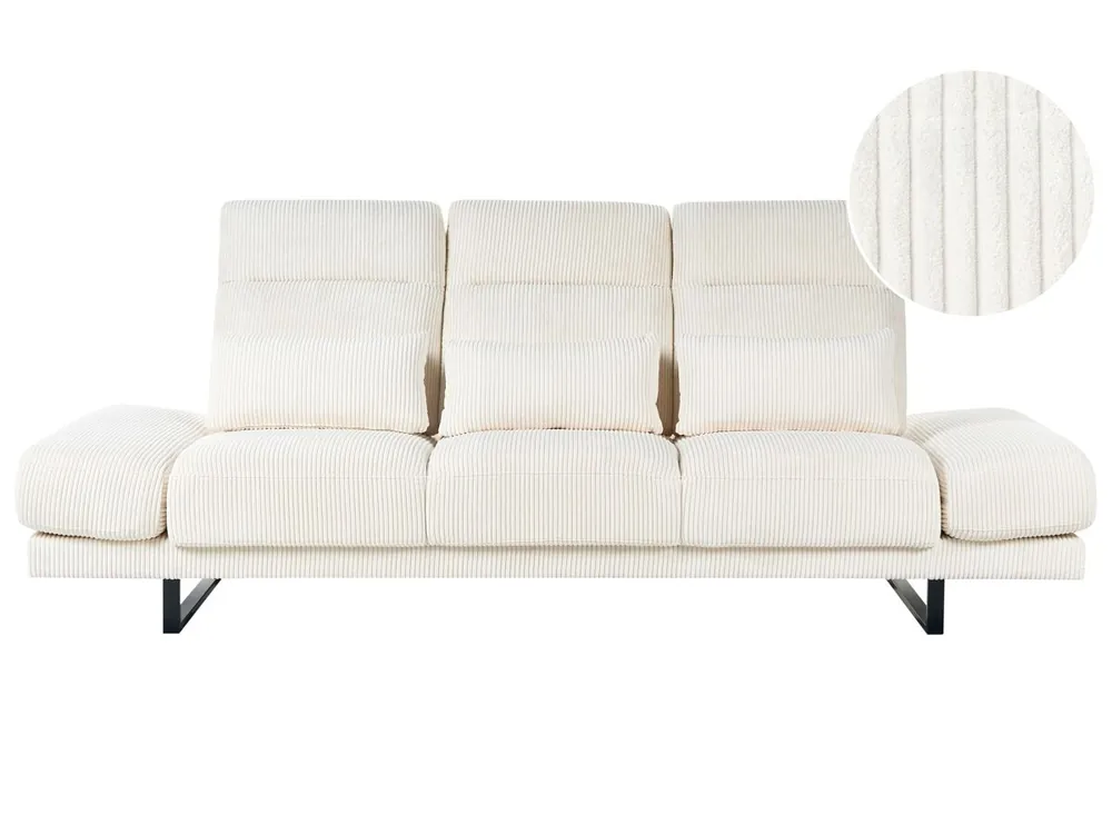 IKAST Pana Beige claro 3 plazas - Sofás sillones puffs