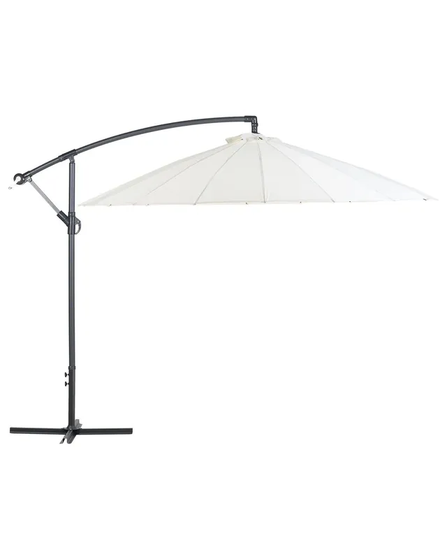 Sombrilla sin volantes 268 cm CALABRIA II Beige claro - Jardín
