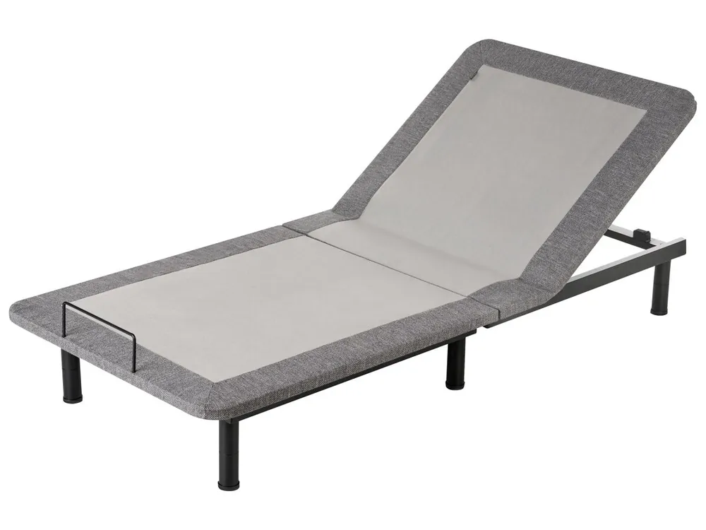 Somier articulado eléctrico BRUNOY 80 x 200 cm Gris - Descanso