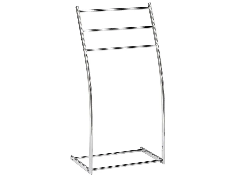 Toallero AMBIL Metal Plateado - Baño