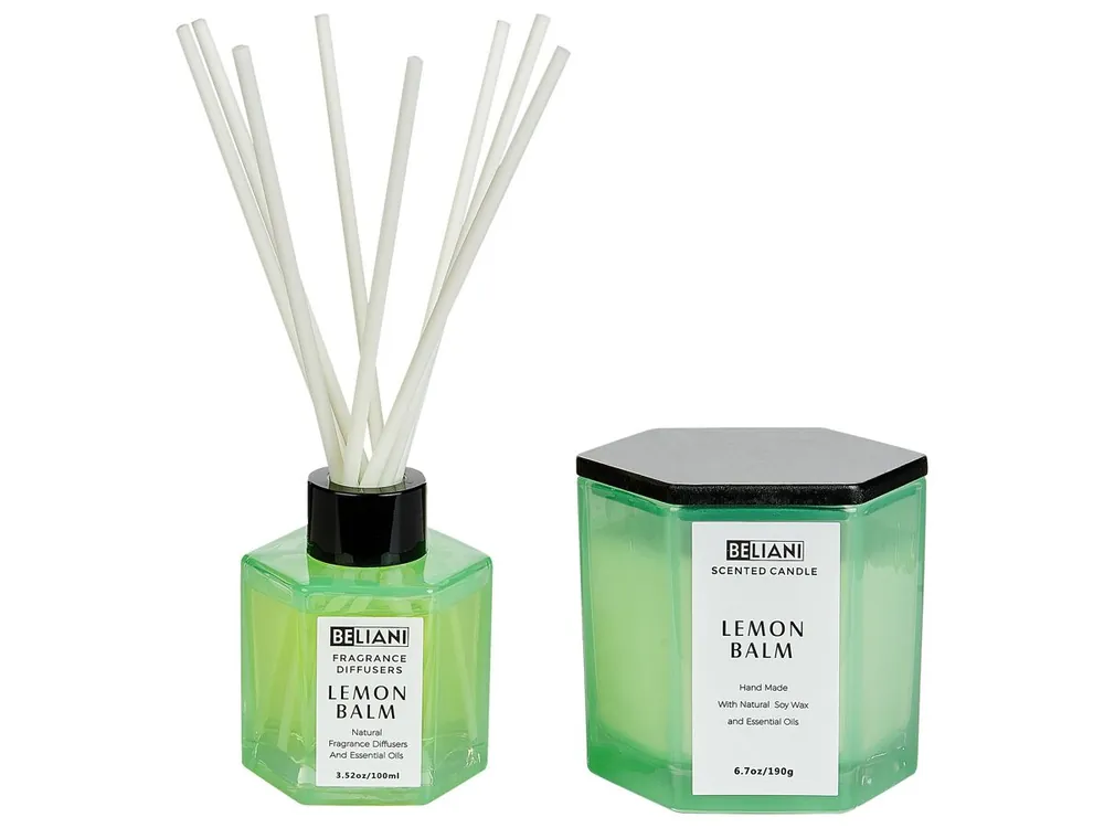 Vela aromática con difusor de fragancia CLASSY TINT Cera de soja Notas frescas - Decoración