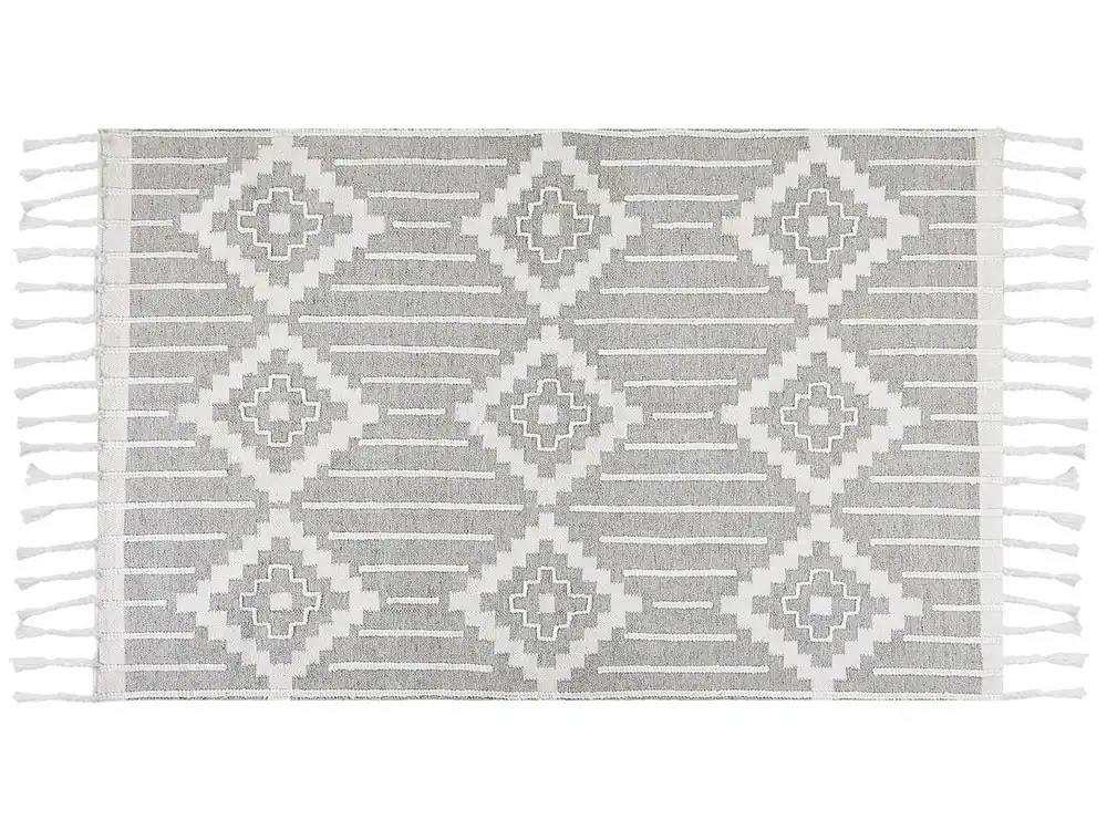 Alfombra de exterior TABIAT Gris 140 x 200 cm - Textil