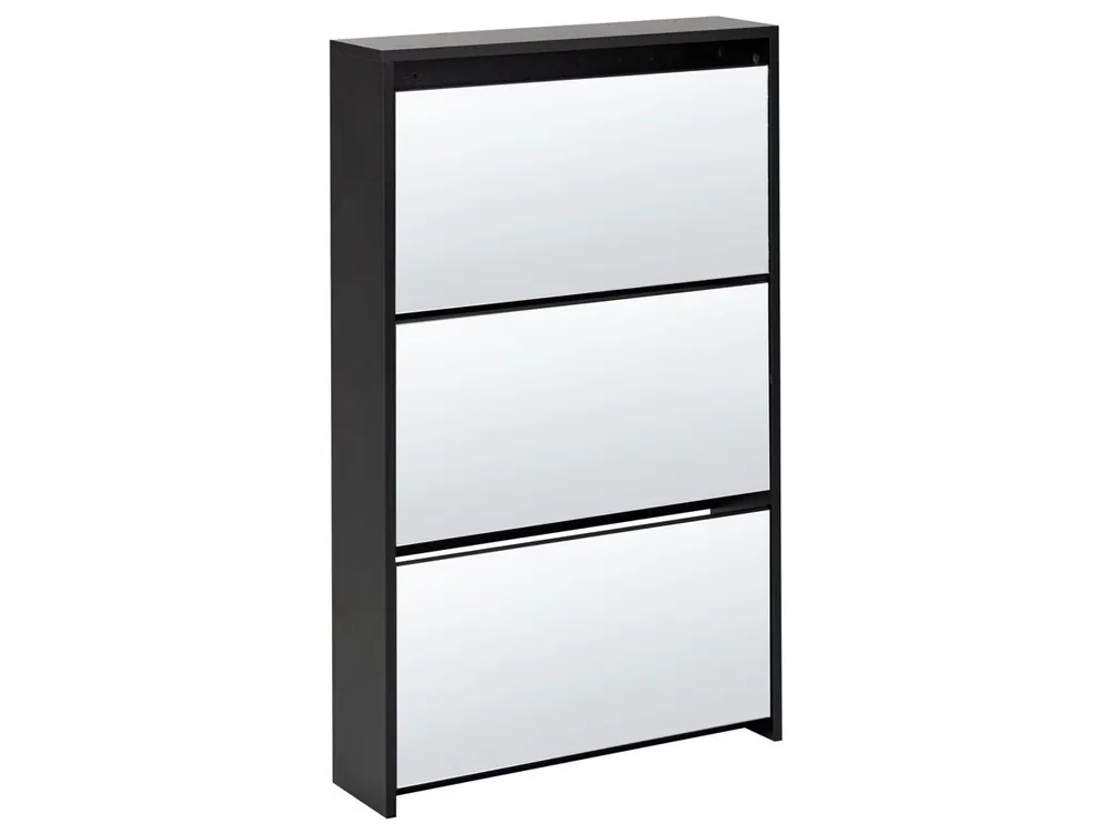 Zapatero MIDFIELD Plateado espejado - Muebles