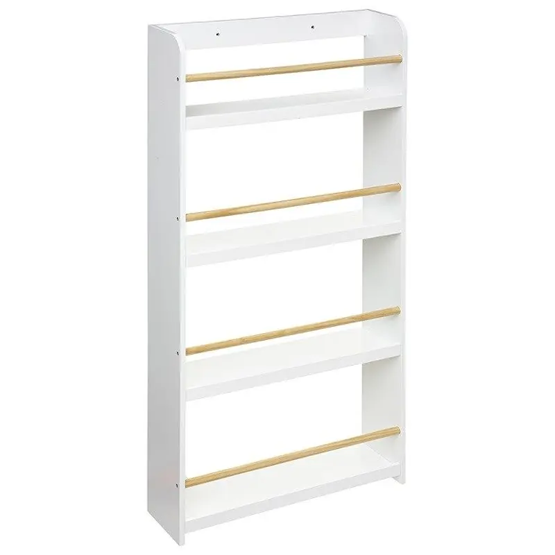 Biblioteca MDF blanco 118x55x15cm - Bebé