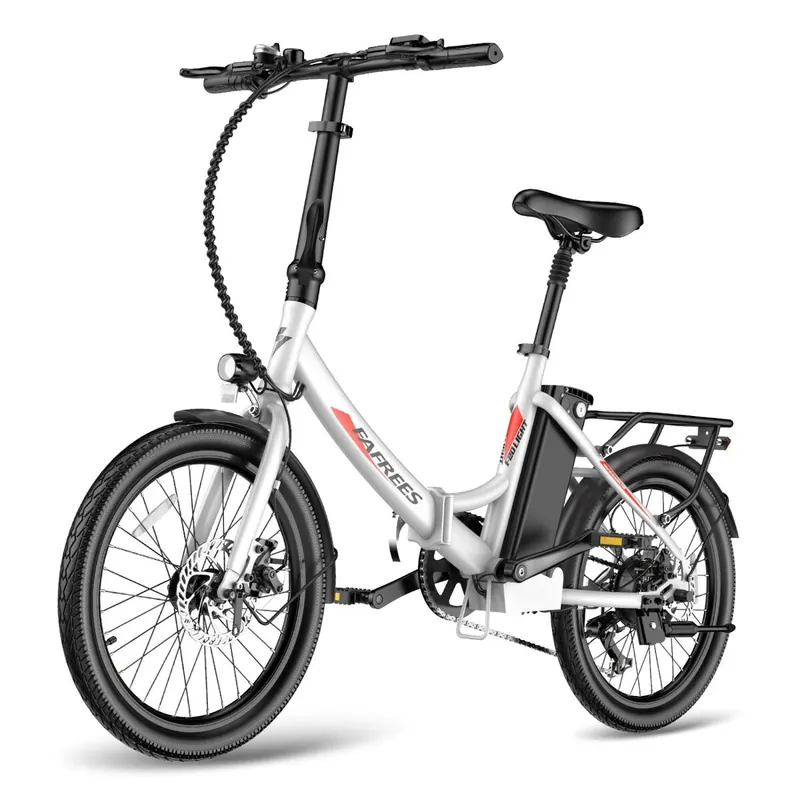 Bicicleta Eléctrica | FAFREES | F20 LIGHT | 250W 36V20Ah 20" Disco - Blanco