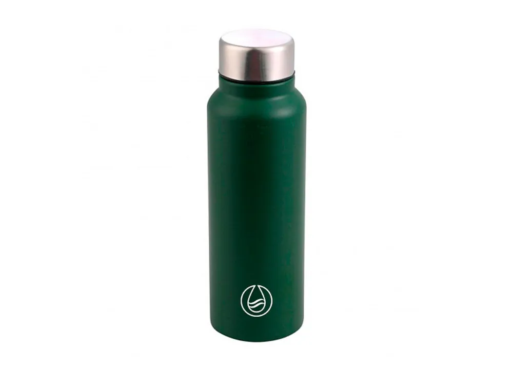 Botella 750ml color grisacero inoxidable - Cocina
