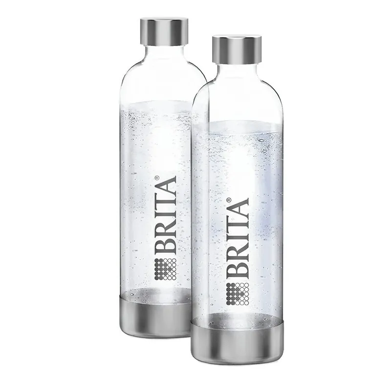 Botella de Agua SodaOne Brita 1043722 Transparente Plateado 1 L - Cocina