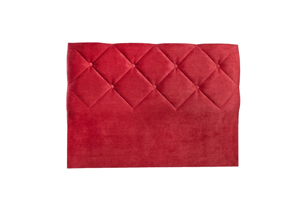 Cabecero CLUB 160x115x7cm tela burdeos - Descanso