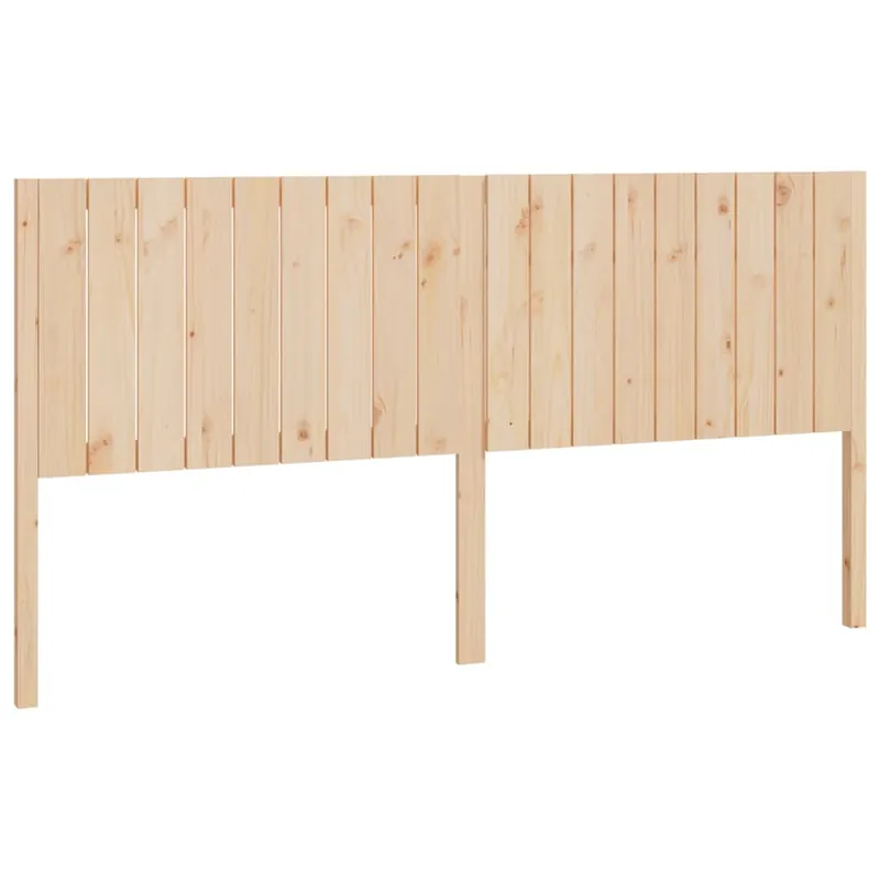 Cabecero de cama madera maciza de pino 185,5x4x100 cm - Muebles