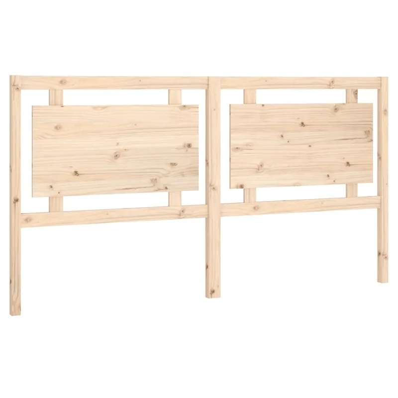 Cabecero de cama madera maciza de pino 185,5x4x100 cm - Muebles