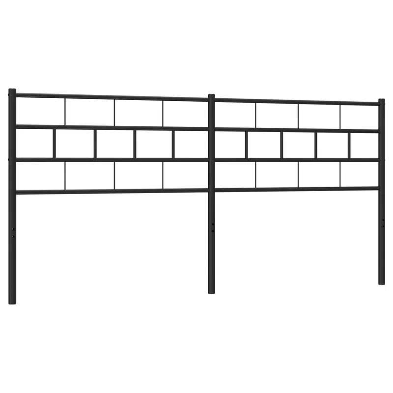 Cabecero de metal blanco 193 cm - Muebles