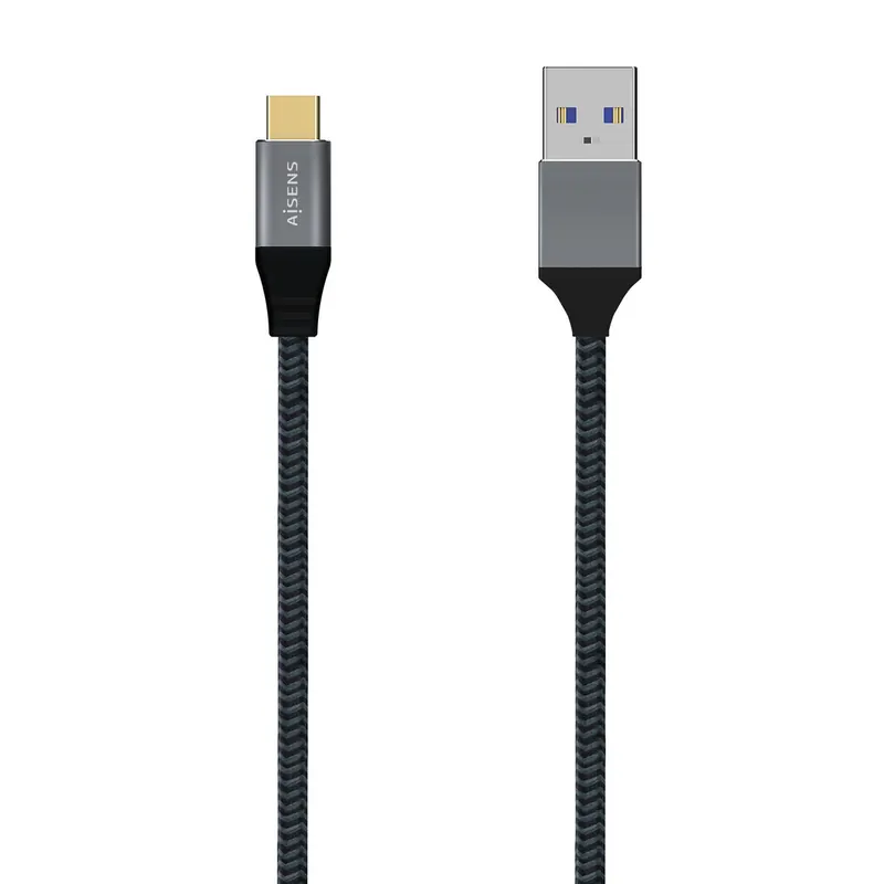 Cable USB A a USB C Aisens A107-0632 1,5 m Gris