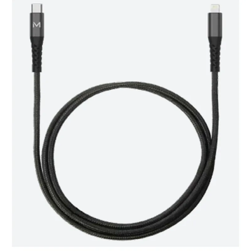 Cable USB-C a Lightning Mobilis 001343 Negro 1 m