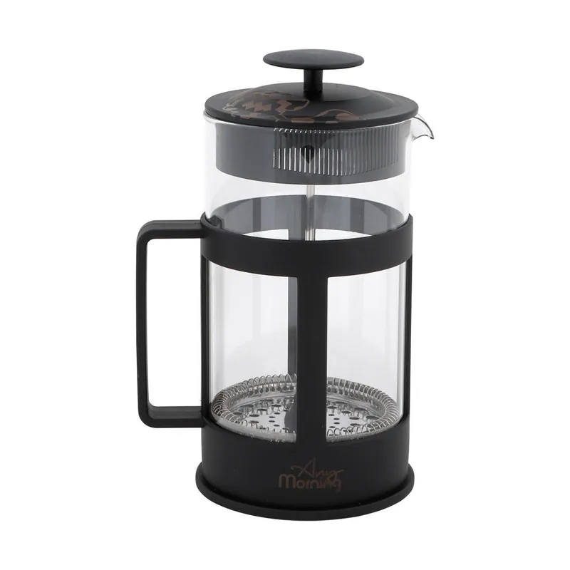 Any Morning Cafetera de Émbolo Espresso acero inoxidable/vidrio 350 ml - Cocina