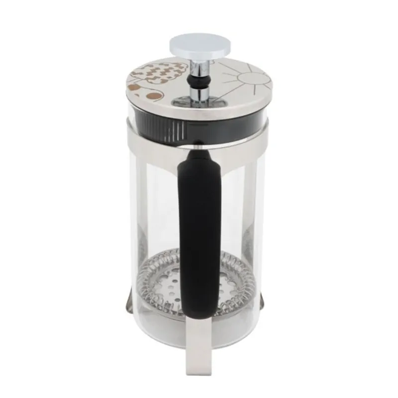 Cafetera de Émbolo Any Morning Espresso Negro Plateado 600 ml - Cocina