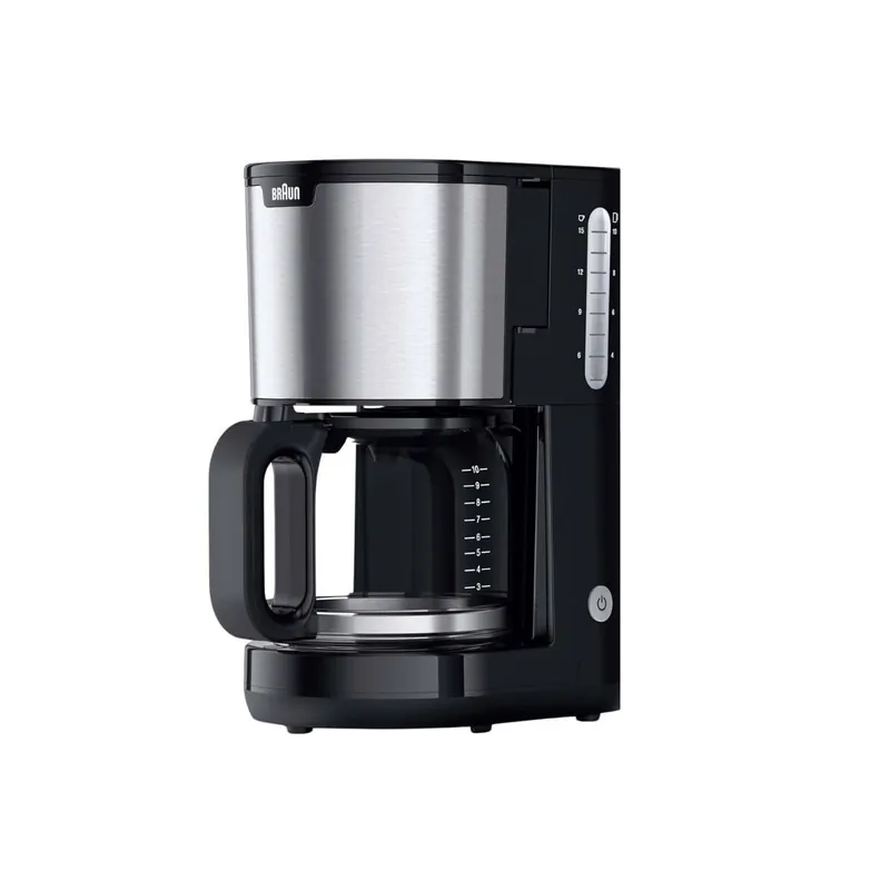 Cafetera de goteo Braun KF1500BK sistema OptiBrew 10 tazas negro - Electrodomésticos