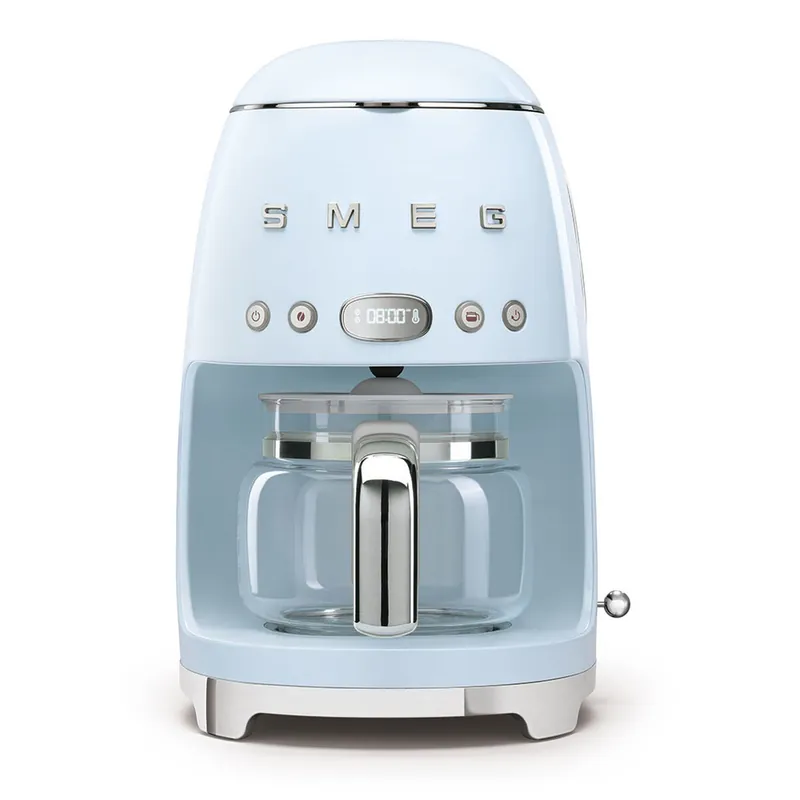 Cafetera de Goteo Smeg DCF02PBEU Azul 1050 W 10 Tazas - Electrodomésticos