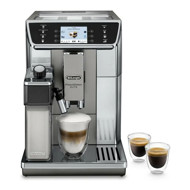 Cafetera Eléctrica DeLonghi ECAM65055MS 1450 W Gris - Electrodomésticos