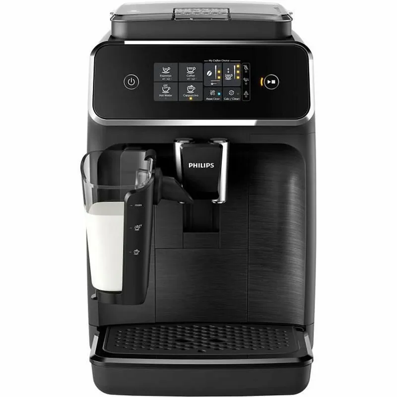 Cafetera Eléctrica Philips Series 2200 EP2230/10 Negro 1500 W 1,8 L - Electrodomésticos