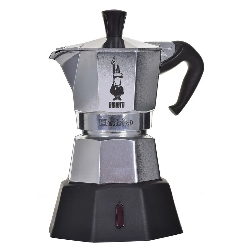 Cafetera Italiana Bialetti 2778/MR Negro Aluminio 2 Tazas 90 ml - Cocina