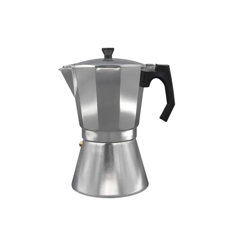 Cafetera italiana Bastilipo Moka inducción 6 tazas aluminio inox - Cocina