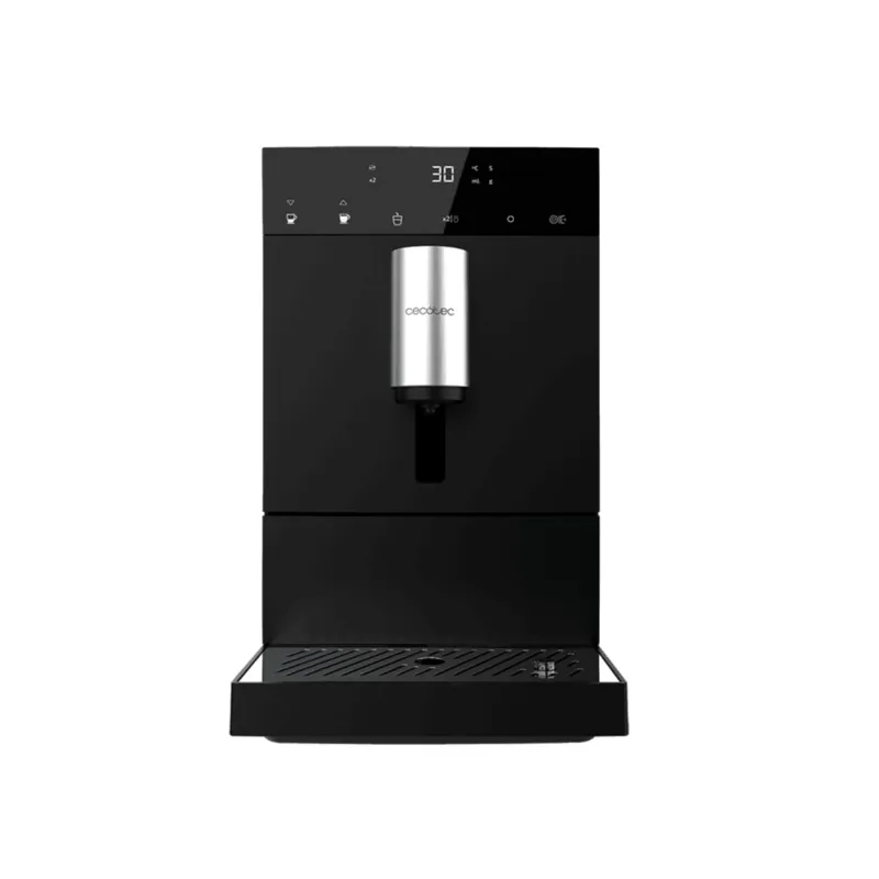 Cafetera superautomática Cecotec Cremaet Compact 19 bares molinillo integrado negro - Electrodomésticos