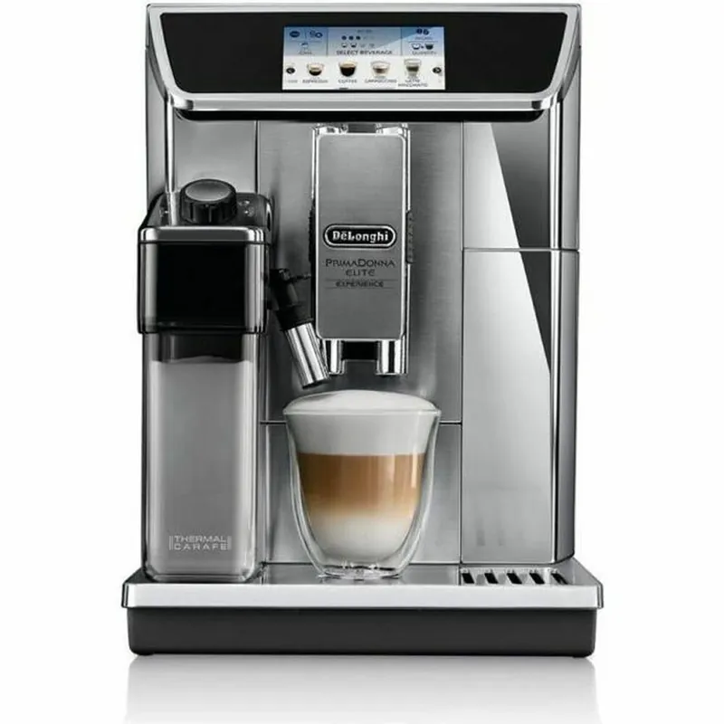 Cafetera Superautomática DeLonghi ECAM650.85.MS 1450 W Gris - Electrodomésticos