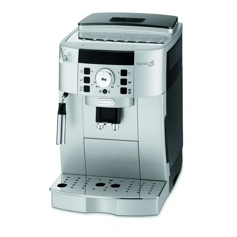 DeLonghi Cafetera Superautomática Magnifica S ECAM 22.110.B. 2 Tazas Simultáneas. 15 Bares. 13 Programas. Limpieza Automática. - Electrodomésticos