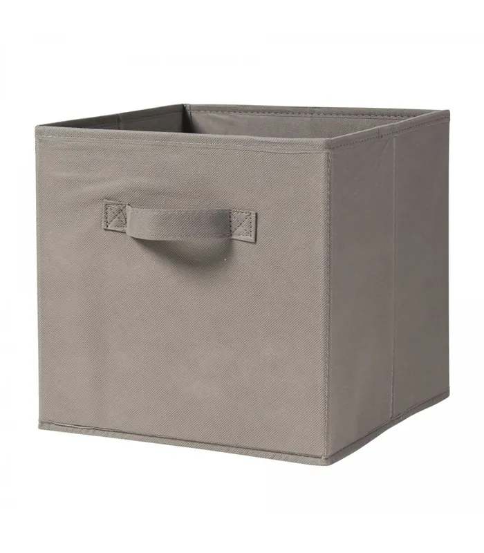 Caja de almacenaje de tela no tejida 28 x 28 cm - Pack de 2