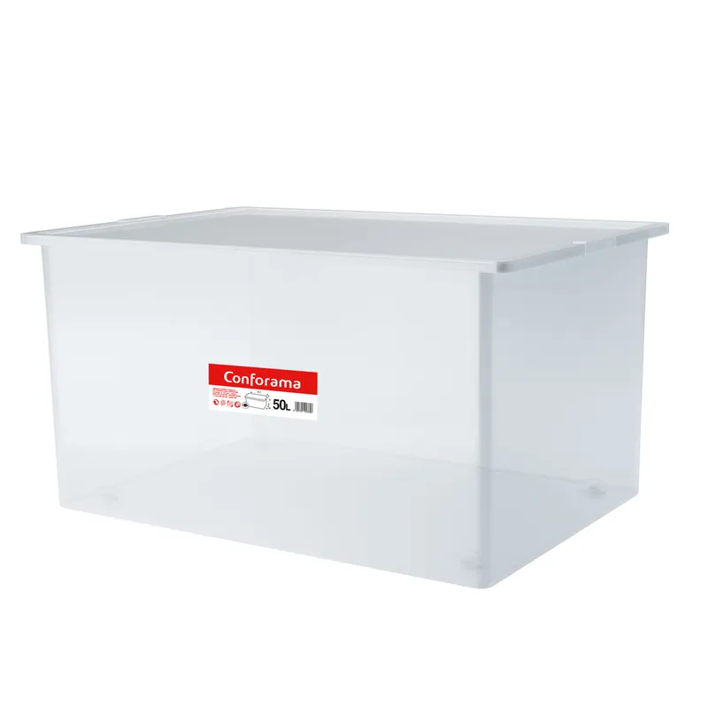 Caja plástico ordenacion 50 litros marca JUYPAL - Decoración