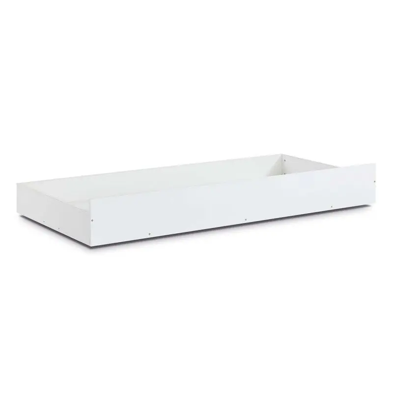 Cajón almacenaje aglomerado blanco 14,8x189,4x94,6 cm - Descanso
