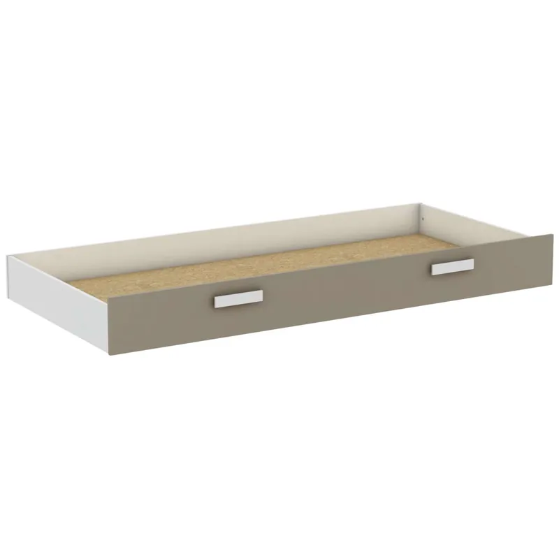 Cajón para cama Tidy blanco y arcilla 22x198x93 cm - Descanso