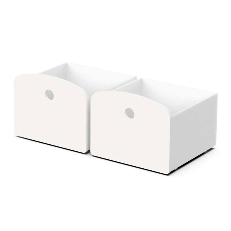 Cajones Inferiores Infantil Longane Color Blanco Mate 39x49x49 cm - Descanso
