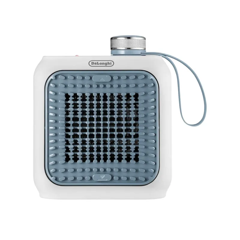 Calefactor cerámico De'Longhi HFX10B03.LB 360W rejilla orientable azul/blanco - Electrodomésticos