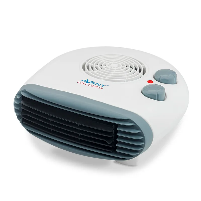 AVANT AV7556 - Calefactor De Aire Horizontal 2000w con 2 Niveles De Potencia: 1000w - 2000w. Función Ventilador, Protección Térmica. Color Blanco
