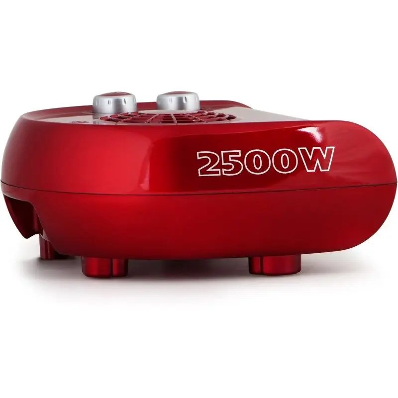 Calefactor ventilador Orbegozo FH 5033 2500W diseño horizontal rojo - Electrodomésticos