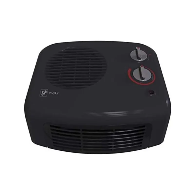 Calefactor SP TL-39H 2000W 2 potencias termostato regulable negro