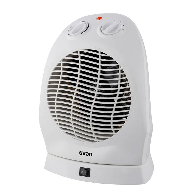 Calefactor ventilador Svan SCEV2001V 2000W oscilante 90º blanco - Electrodomésticos