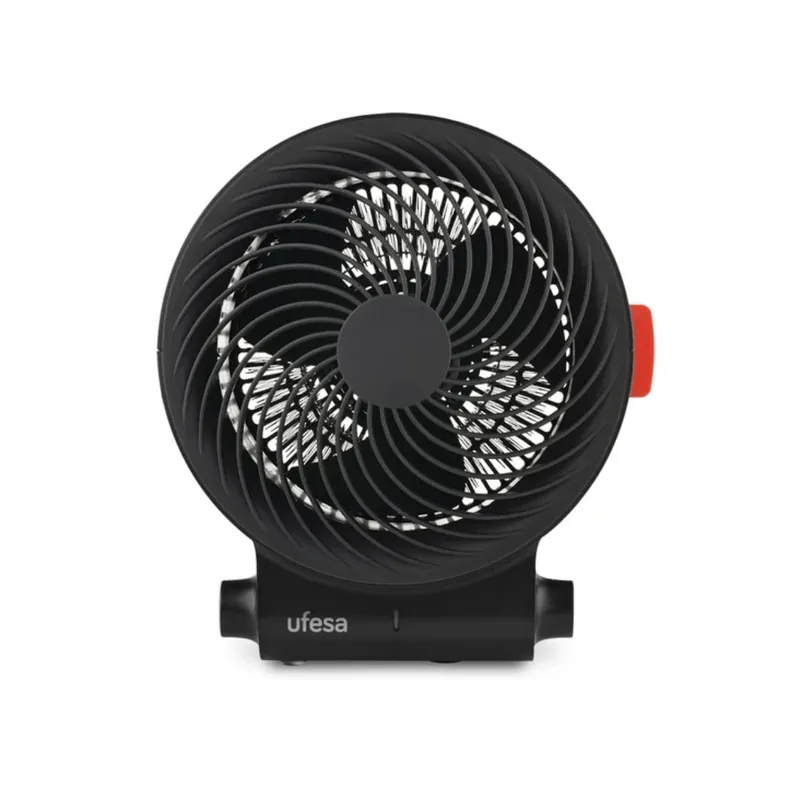 Calefactor ventilador Ufesa Atlas Neo 2000W 3 potencias negro - Electrodomésticos