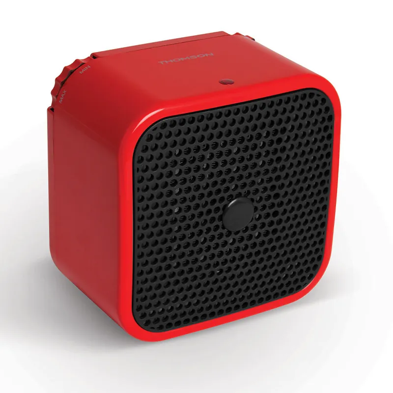 Calentador Cerámico Vintage 1500W Rojo Thomson THSFC14R - Electrodomésticos
