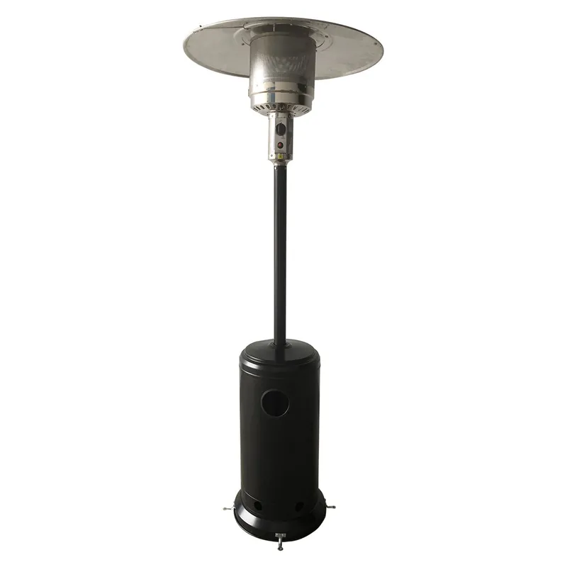Estufa de gas OSLO para exterior - acero color negro