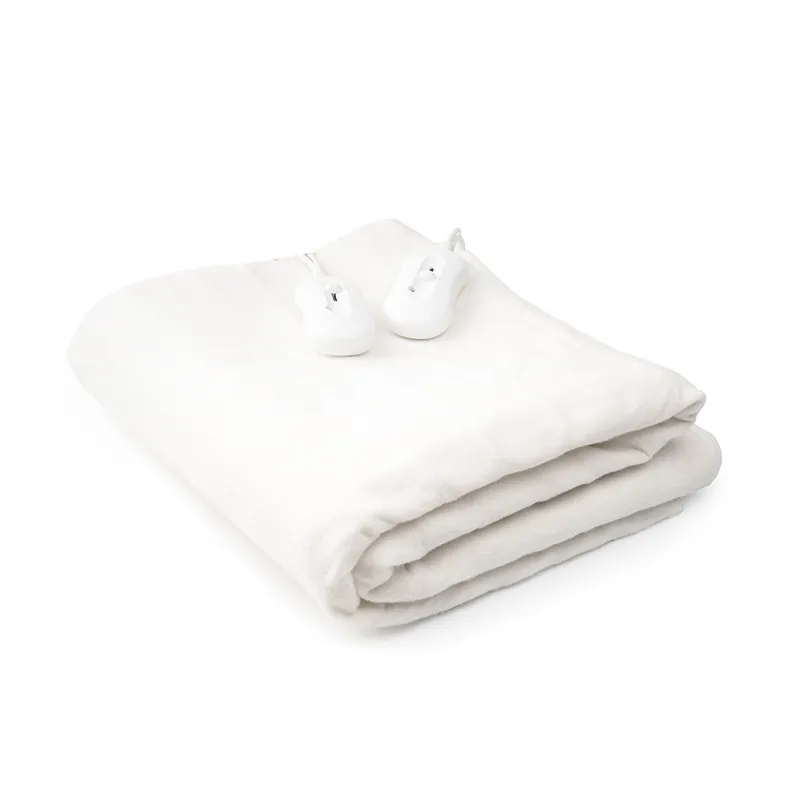 Calientacamas Eléctrico Doble Blewarm InnovaGoods 60+60 W 140 x 160 cm Blanco - Electrodomésticos