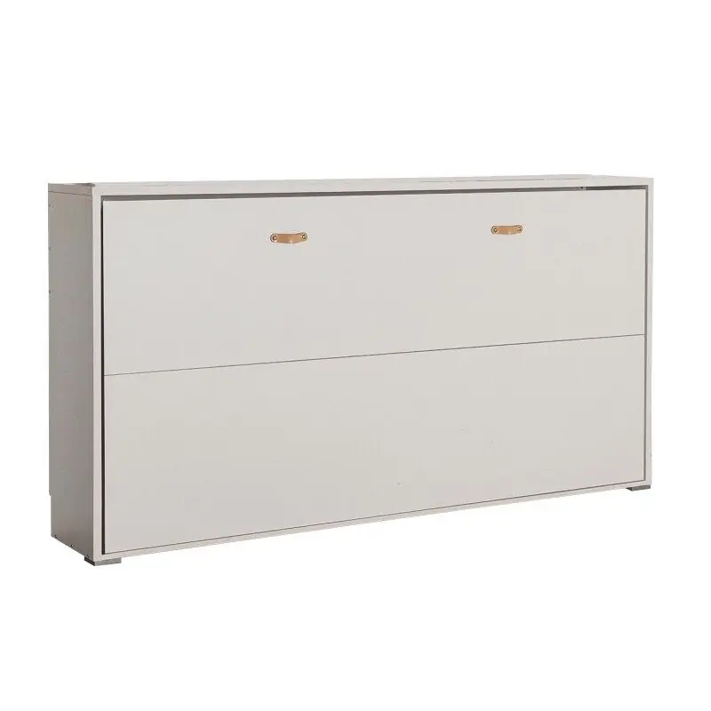 Cama abatible aglomerado blanco 90x190cm - Descanso