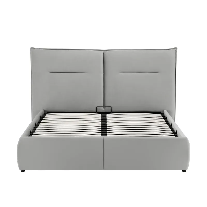 Cama abatible PILLOW 150x190cm color gris - Descanso